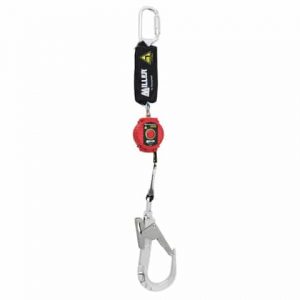 Anticaída TURBOLITE EDGE 2m - Cinta - 2 mosq.- Twistlock 18mm + Scaffhook 60mm (EN)